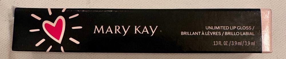 NIB Mary Kay Unlimited Lip Gloss Confident Pink 169299 .13floz